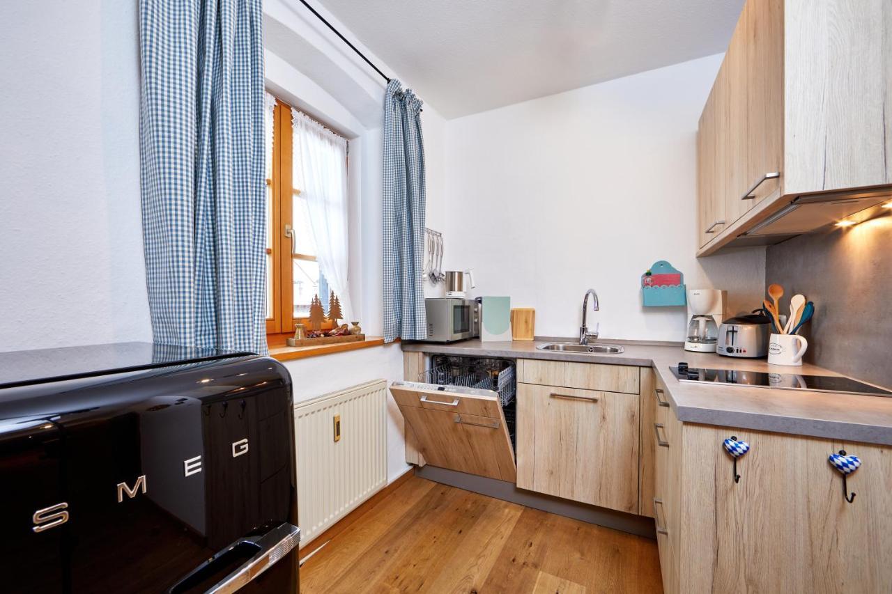 Ferienwohnung Wank การ์มิช-พาร์เทนเคียร์เชน ภายนอก รูปภาพ